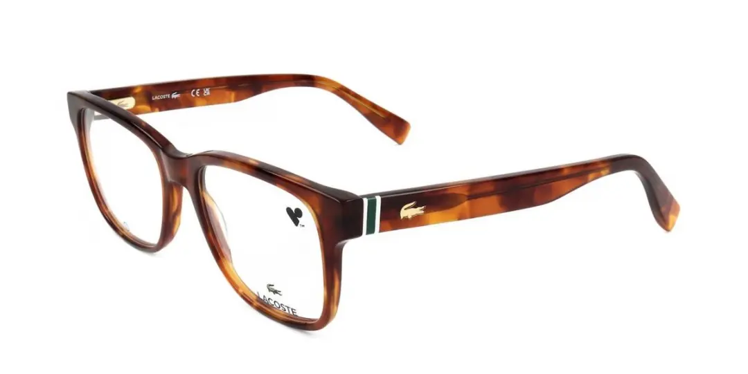 Lacoste L2937 Havana blonde 54/18/145 MAN Brilmonturen