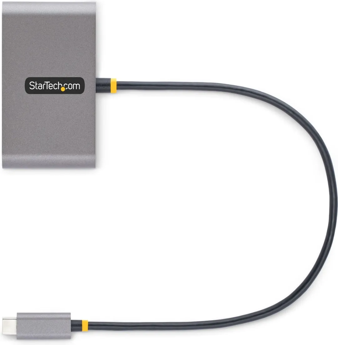 Startech 5G2A2CPDB-USB-C-HUB USB-C Hub - 4 Poorten - Grijs