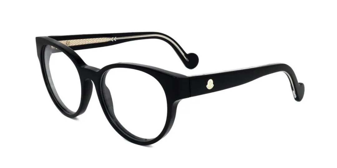 Moncler ML5086 Black crystal 54/17/140 WOMAN Brilmonturen