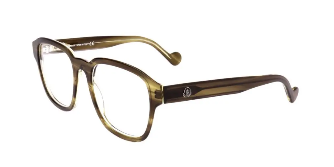 Moncler ML5156 Havana 53/19/145 MAN Brilmonturen
