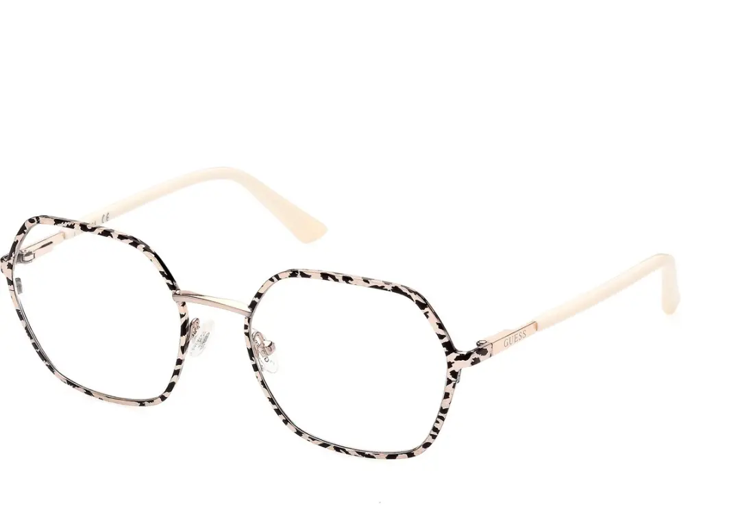 Guess GU2912 ROSE GOLD BLACK 53/19/140 Unisex Brilmonturen