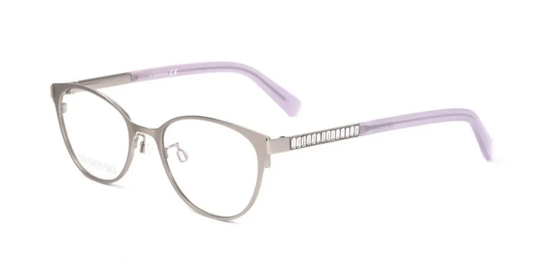 Swarovski SK5489 D Matte palladium 49/18/145 WOMAN Brilmonturen