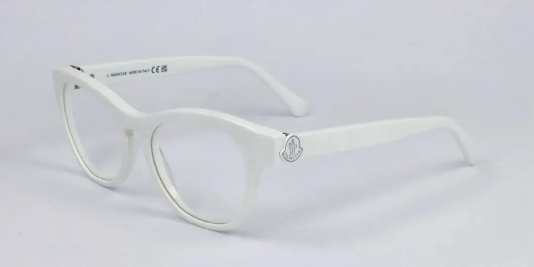 Moncler ML5190 White 49/17/140 WOMAN Brilmonturen