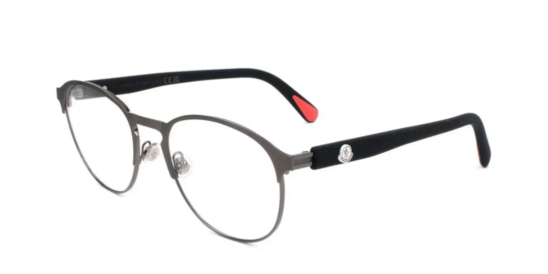 Moncler ML5192 Matte dark ruthenium 54/19/145 MAN Brilmonturen