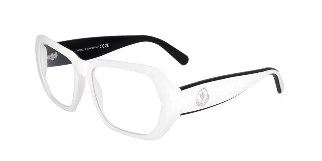 Moncler ML5197 White 54/16/140 WOMAN Brilmonturen