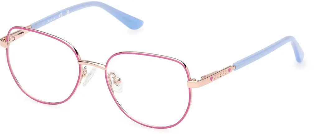 Guess GU50140 PINK 47/15/130 Damenbrillen Brilmonturen