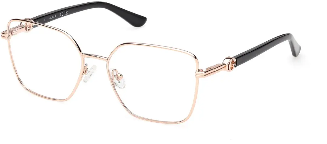 Guess GU50313 Shiny rose gold 55/16/140 WOMAN Brilmonturen