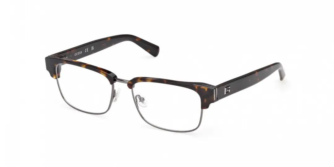 Guess GU50330 Dark havana 55/17/145 MAN Brilmonturen