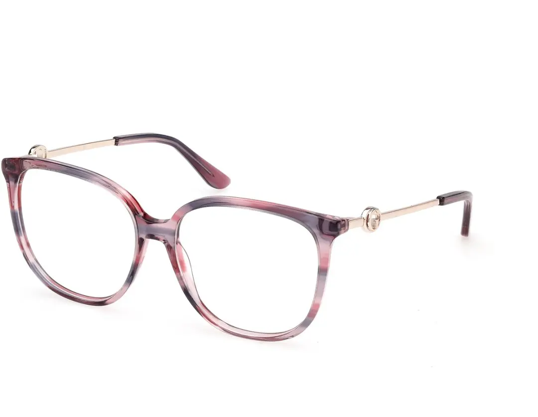 Guess GU50350 Pink/horn 56/15/140 WOMAN Brilmonturen