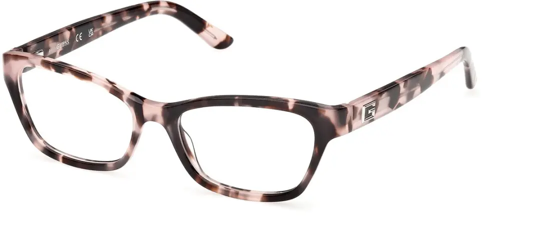 Guess GU50353 Pink/avana 51/16/140 WOMAN Brilmonturen