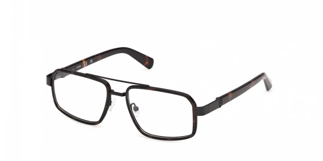 Guess GU50372 Dark havana 55/17/145 MAN Brilmonturen