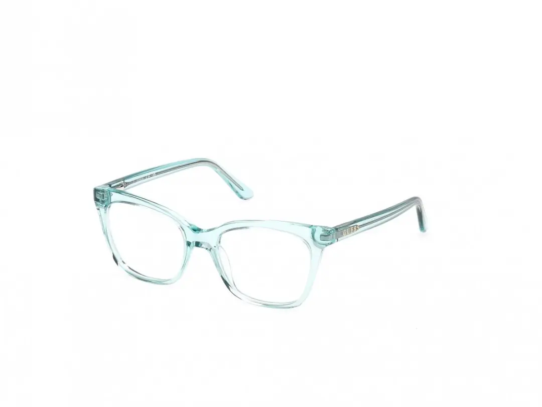 Guess GU50268 Shiny turquoise 47/16/130 Meisje Brilmonturen
