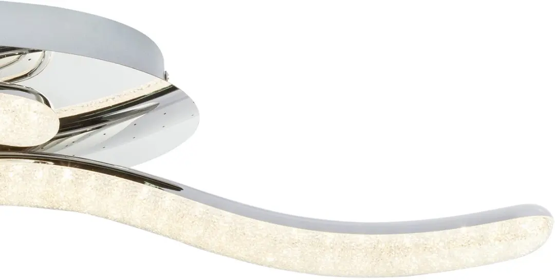 Globo Nabro Plafondlamp 24W - Zilver - afbeelding 6 van 6
