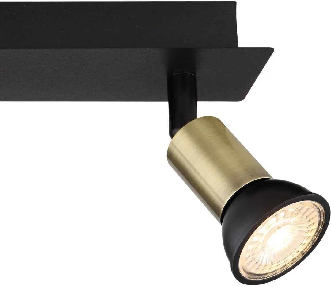 Opbouwspots DREW 3-lichts GU10 40cm Goud