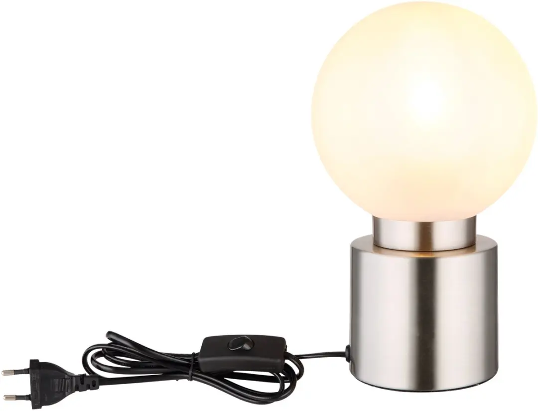 Globo Marka Tafellamp 21003N - 1x E14 - Nikkel Mat - afbeelding 3 van 6