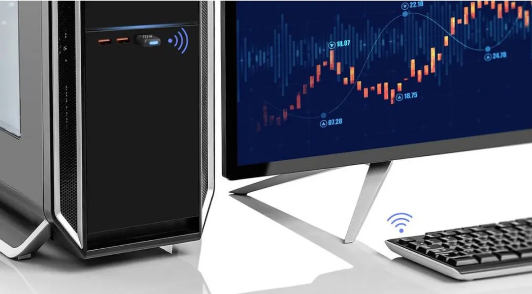 Renkforce RF-WFBTA-200 WiFi/Bluetooth-adapter - 886 MBit/s