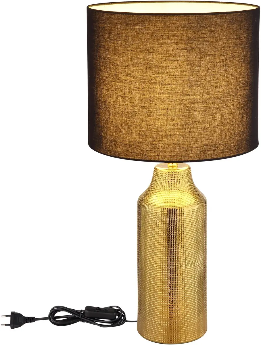 Globo Elden 21736G Tafellamp - E27 - Goud - afbeelding 4 van 6