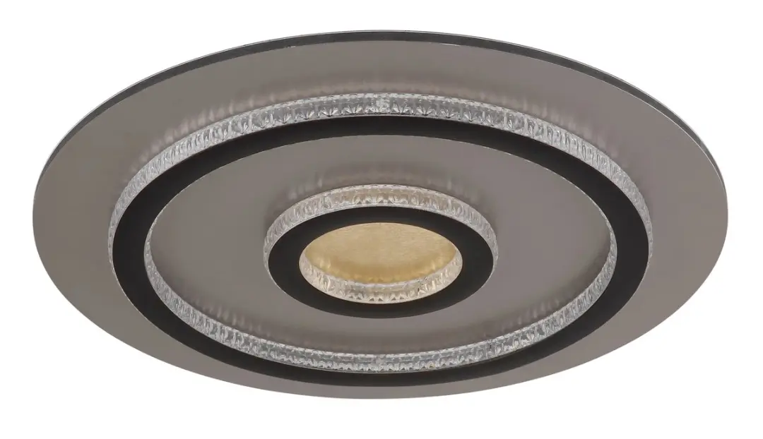 Globo Jayden LED Plafondlamp 48042-40G - 40W - Grijs - afbeelding 5 van 6