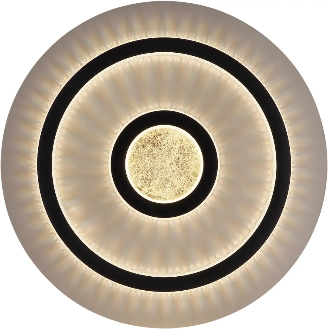Globo Jayden LED Plafondlamp 48042-40G - 40W - Grijs - afbeelding 4 van 6