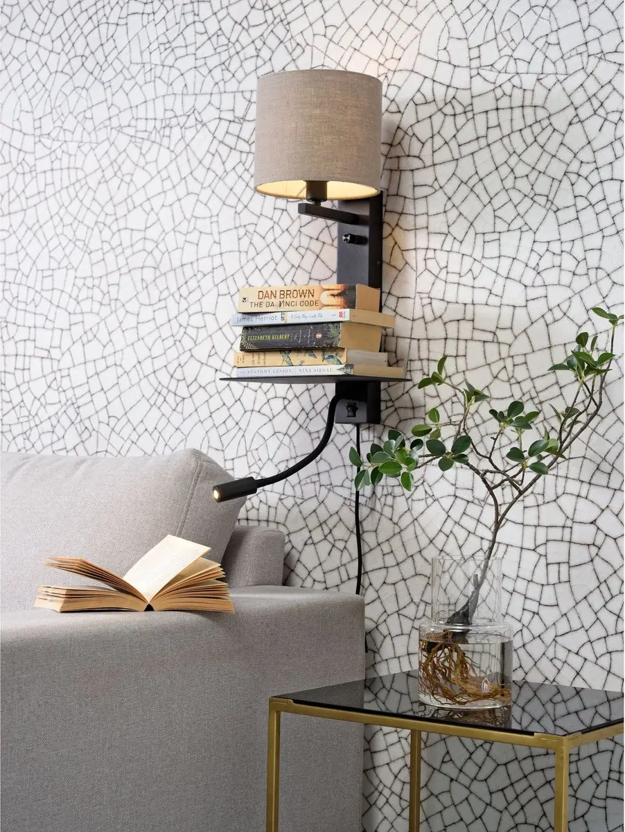 it's about RoMi Florence Wandlamp - 1x E14 40W - afbeelding 3 van 6