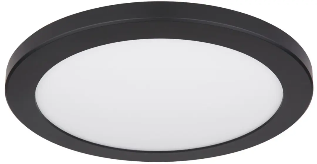 Globo Lasse 12379-24B Plafondlamp - 24W - Zwart - afbeelding 6 van 6