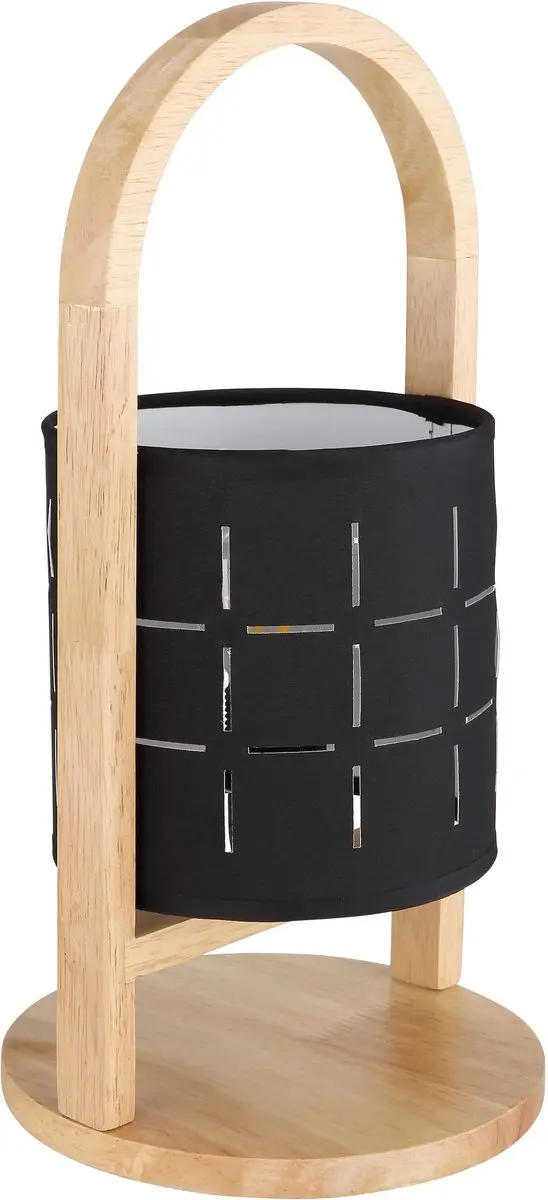 Globo Ninja Tafellamp 21506B - 40W E14 - Zwart Kapje - afbeelding 3 van 6