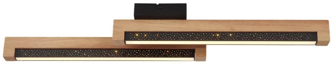 Globo Starla 67849D Plafondlamp - Bruin - afbeelding 4 van 6