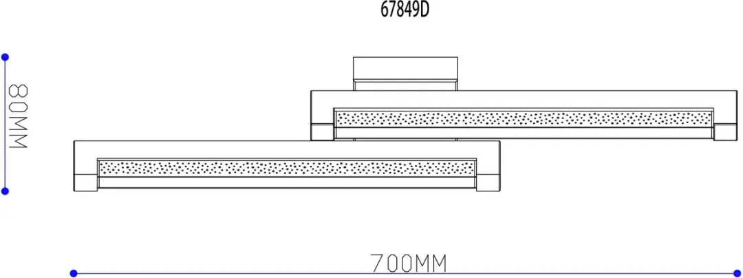 Globo Starla 67849D Plafondlamp