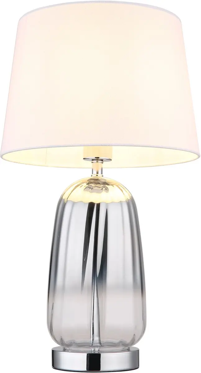 Globo CLASSY Tafellamp 24142W - E27 40W - Chroom - afbeelding 2 van 6