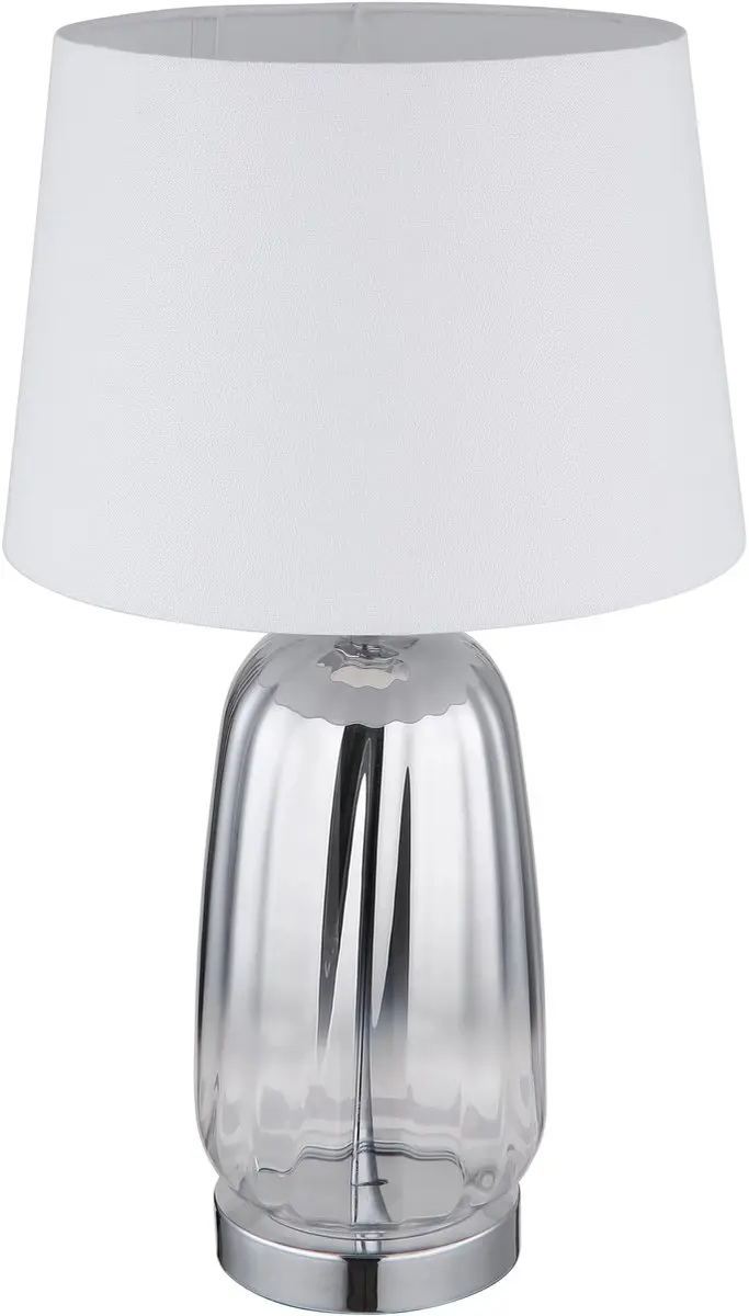 Globo CLASSY Tafellamp 24142W - E27 40W - Chroom - afbeelding 3 van 6