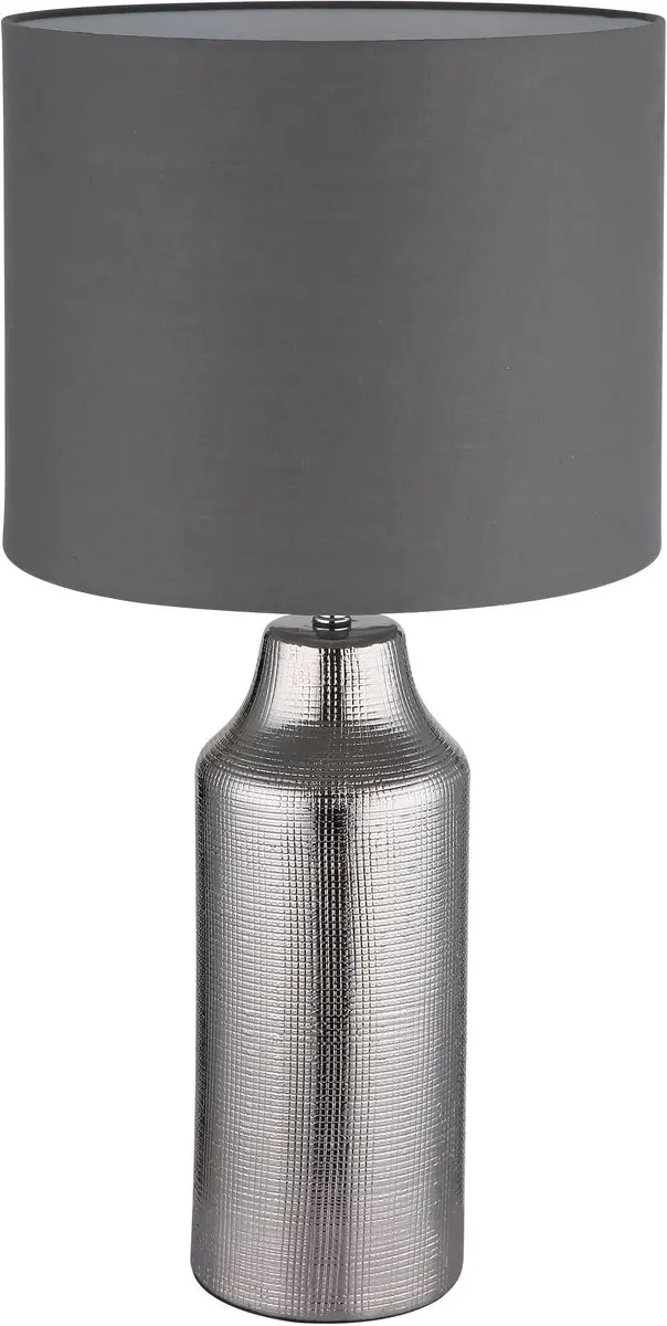 Globo Elden Tafellamp 21736S - E27 - Zilver - afbeelding 3 van 6