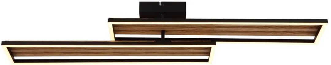 Globo Dakari I 67358D Plafondlamp - Zwart - afbeelding 6 van 6