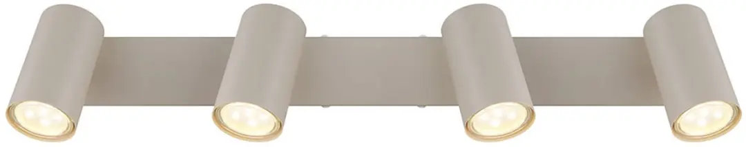 Globo Robby Plafondspot 57911-4SA - 4x GU10 - Zand - afbeelding 6 van 6