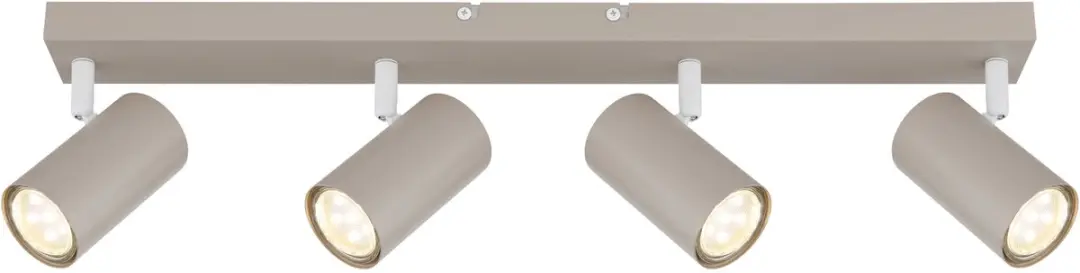 Globo Robby Plafondspot 57911-4SA - 4x GU10 - Zand - afbeelding 3 van 6