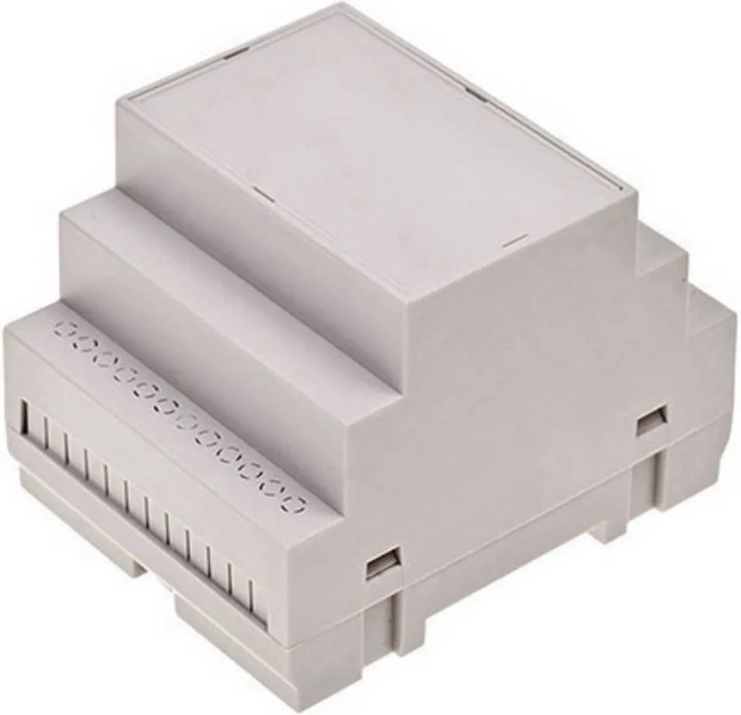 Tru Components TC-7910880 DIN-rail-behuizing - Grijs