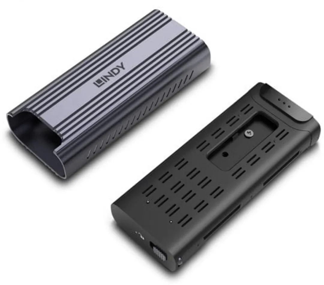 Lindy 43394 Harddrivehoes Grijs - afbeelding 2 van 4
