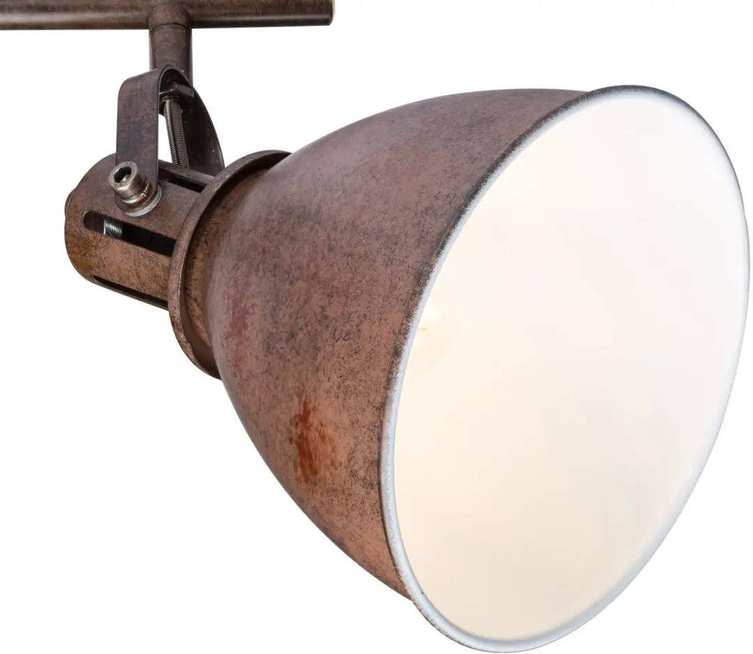 Globo Giorgio Plafondspot 2-lamps - Roestbruin - afbeelding 5 van 6