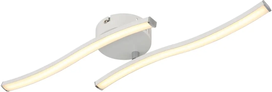 LED plafondlamp Woonkamerlamp Designlamp Plafondlamp wit, beweegbare arm, 12W 91