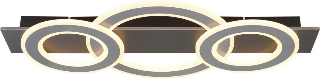 Globo Jayden Plafondlamp 48034-50 - 50W LED - Grijs - afbeelding 3 van 6