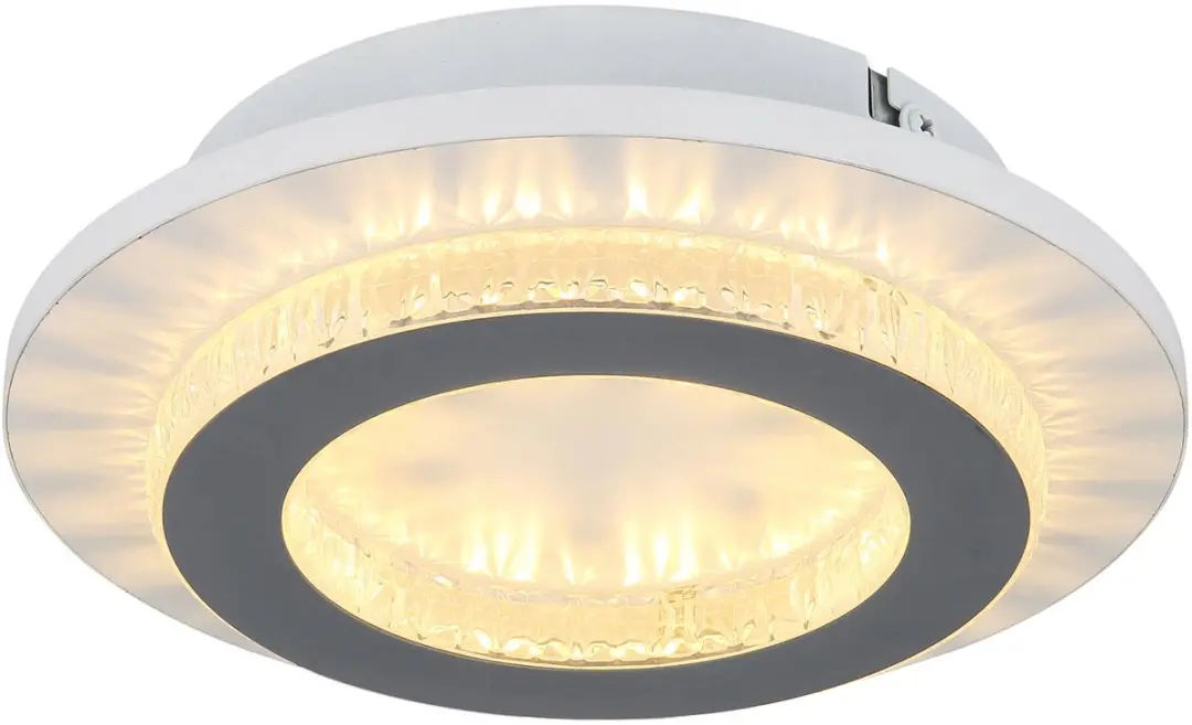 Plafondlamp met instelbare lichtkleur Woonkamerlamp kristallen LED plafondlamp g