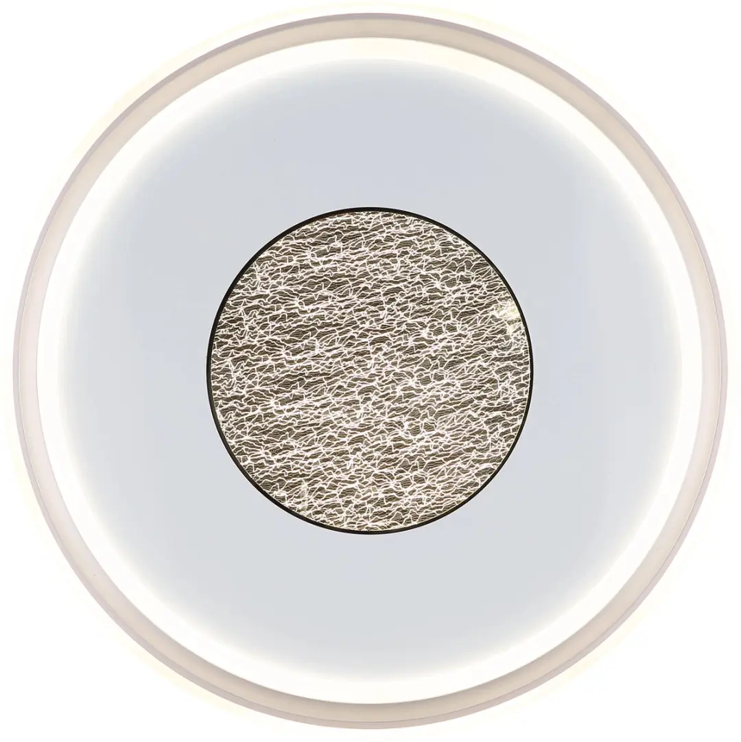 Globo Eila Plafondlamp 60W - Ø59cm - Wit - afbeelding 4 van 6