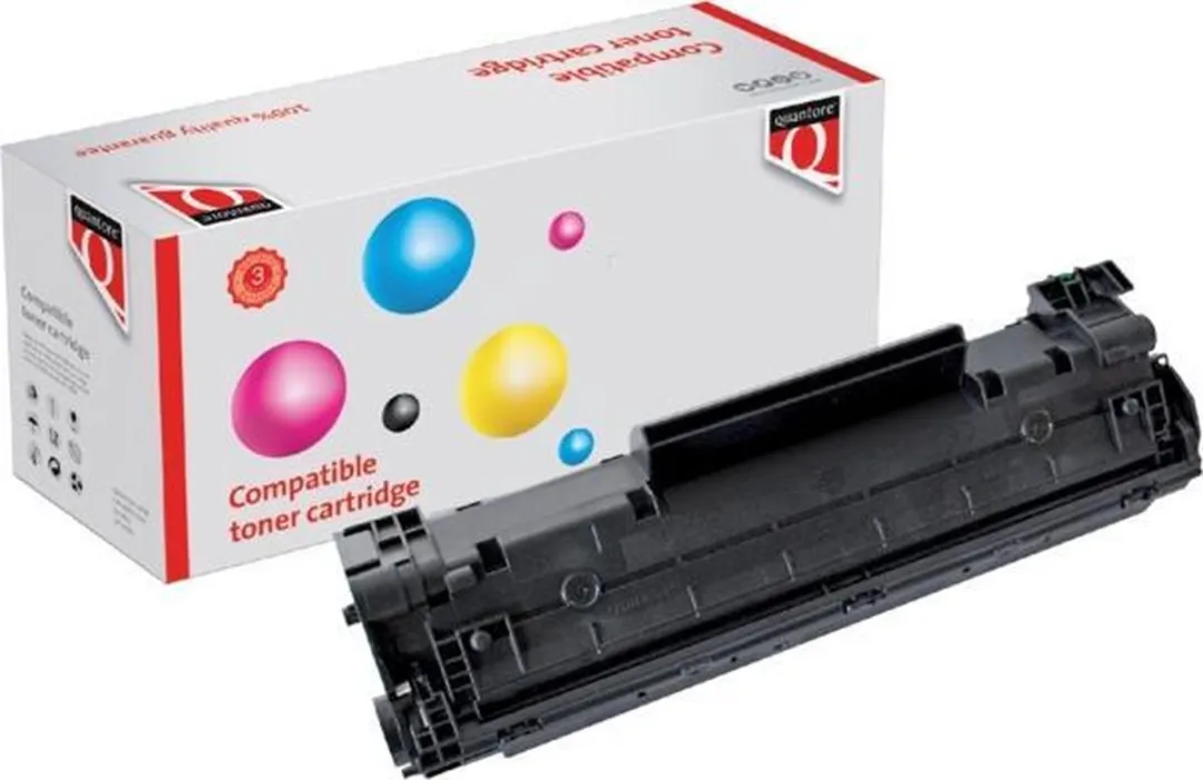 Quantore HP CB436A Tonercartridge 2000 Pagina's