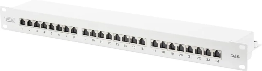 Digitus DN-91624S-EA Netwerkpatchpaneel 24 Poorten CAT 6A