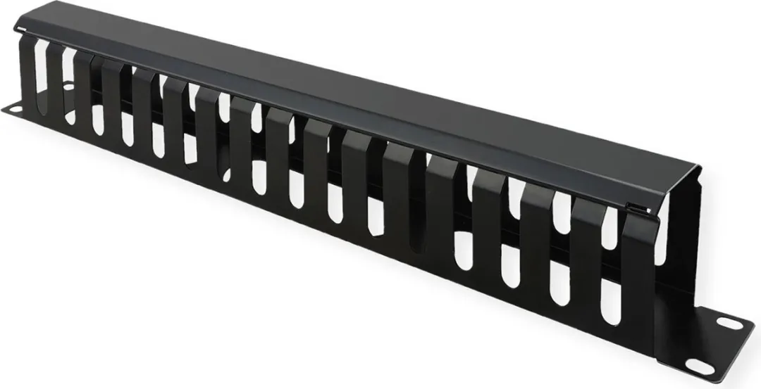 Value 19" Frontplaat 1HE - 40x80mm - Zwart