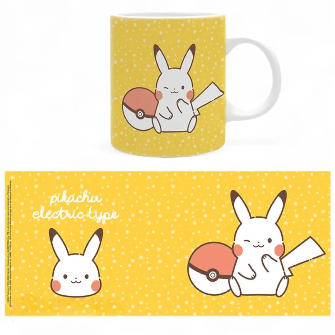 Pokémon Pikachu Mok - Geel - afbeelding 5 van 6