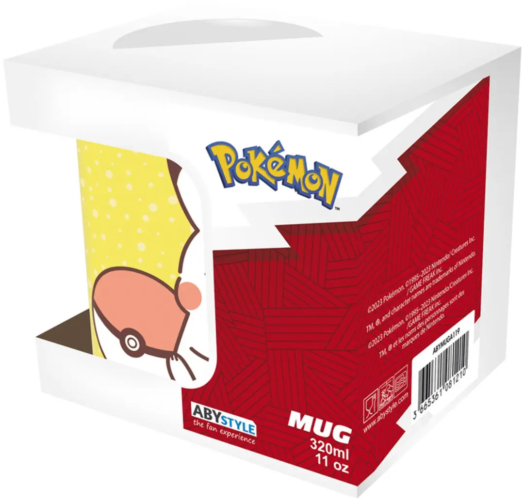 Pokémon Pikachu Mok - Geel - afbeelding 2 van 6