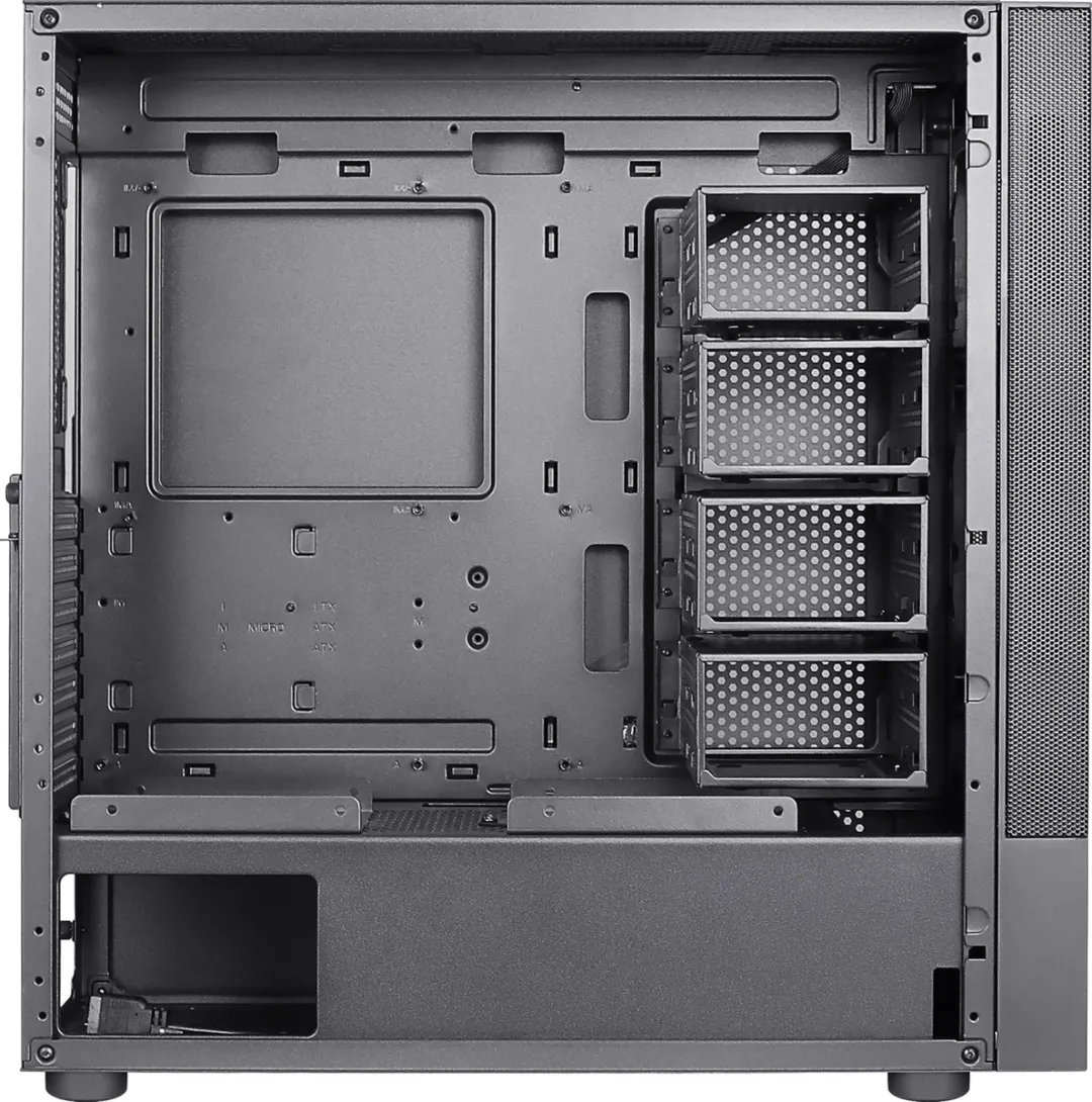 Aerocool Cipher-S v1 Midtowermodel - ATX/MicroATX/MiniITX - Zwart