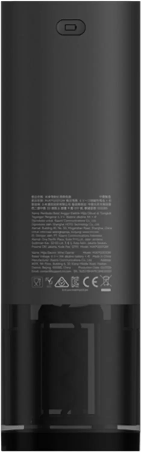 Xiaomi Mijia BHR0966GL Elektrische Wijnopener - Zwart - afbeelding 4 van 4