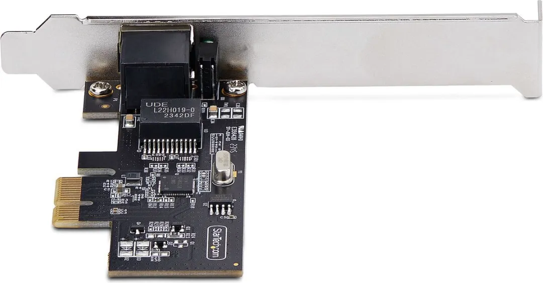 Startech PR12GI-NETWORK-CARD 2.5Gbps PCIe Netwerkkaart - Intel I225-V - 4 Poorten - Zwart - afbeelding 6 van 6
