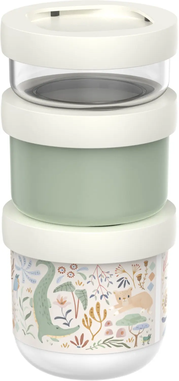 Mepal Mio Snackbox stack 3-delig Little Dutch